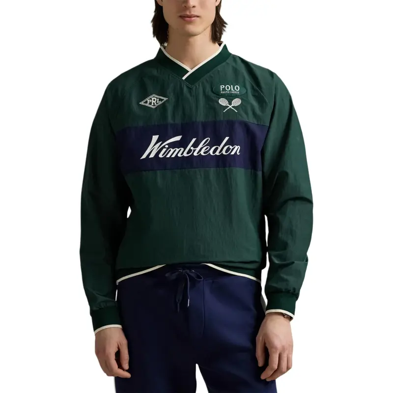 Polo Ralph Lauren X Wimbledon Logo appliqué Sweatshirt-1