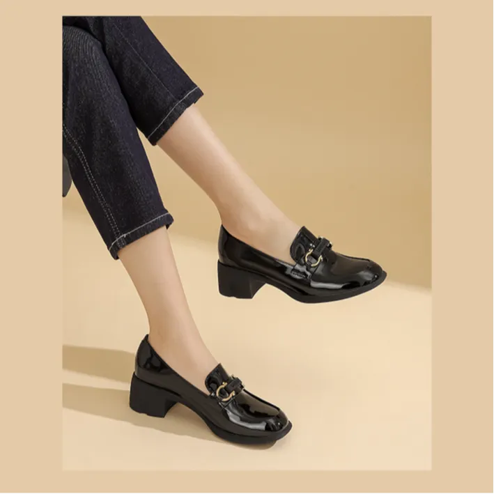 RED DRAGONFLY Loafers 4.5cm Women's-2