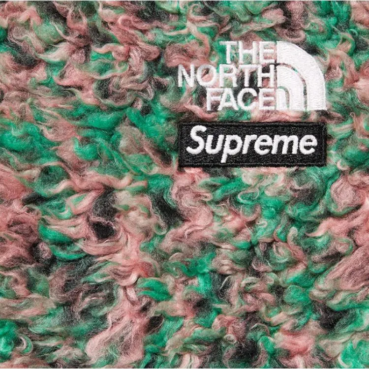 Supreme X The North Face High Pile Fleece Long Sleeve Top-2