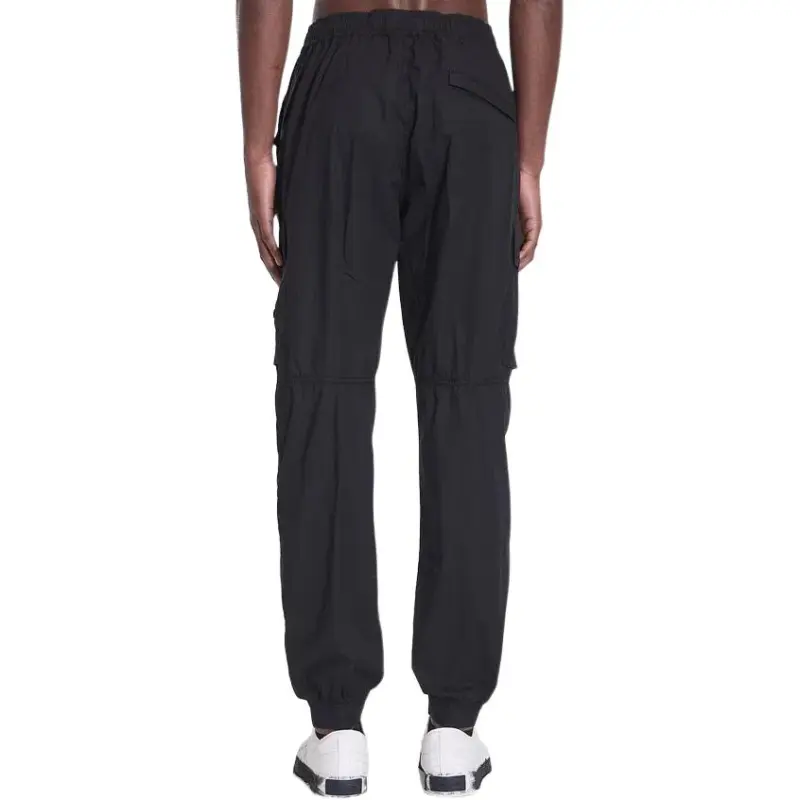 STONE ISLAND Compass Patch Tapered Leg Pants-1