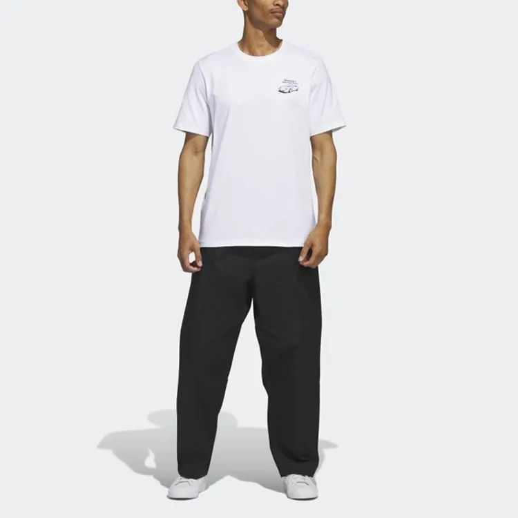 Adidas Originals T Shirts Men White-2
