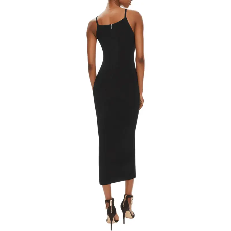 MICHAEL KORS Slip Dresses Women's Black-3