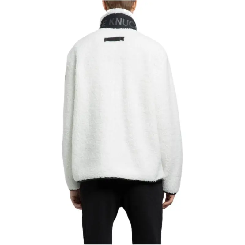 Moose Knuckles Velvet Jackets Men White-4