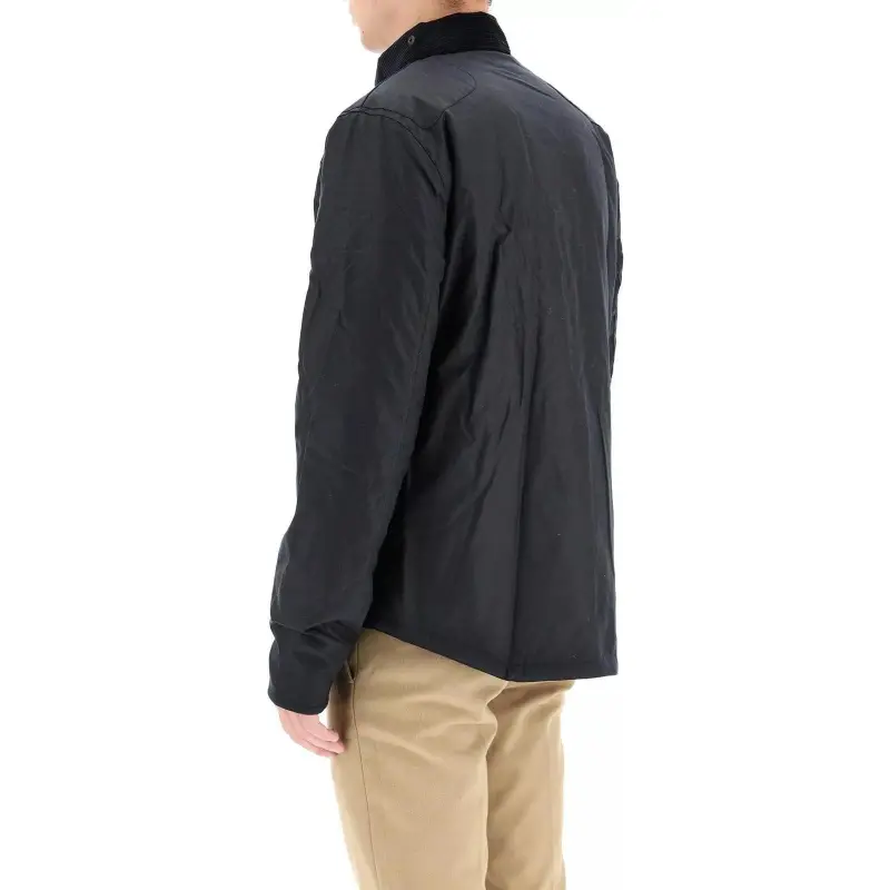 BARBOUR Reelin Waxed Jacket-4