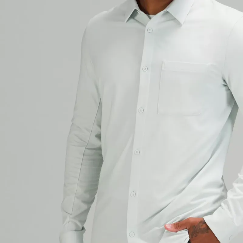 Lululemon Commission Shirts Men White-3