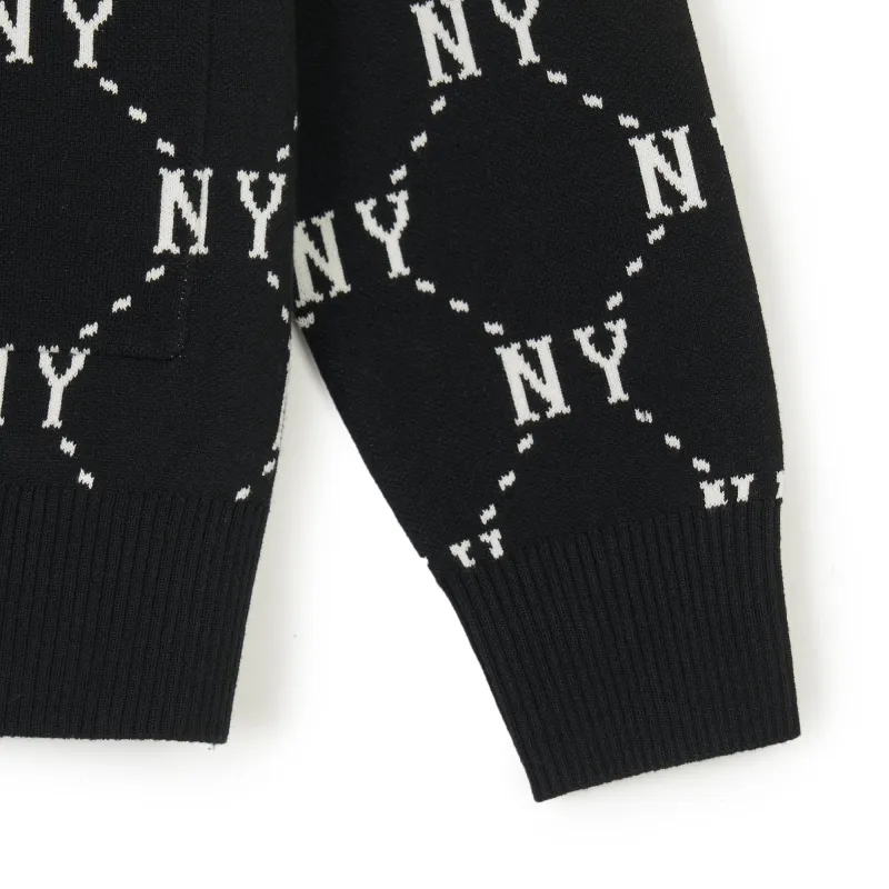 MLB Knitwear Unisex Black-3