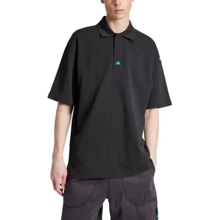 Adidas Clothing Polo Shirts Men Black-1