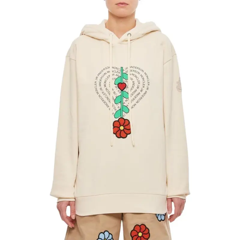 Moncler X Jw Anderson Logo Patch Drawstring Hoodie-2