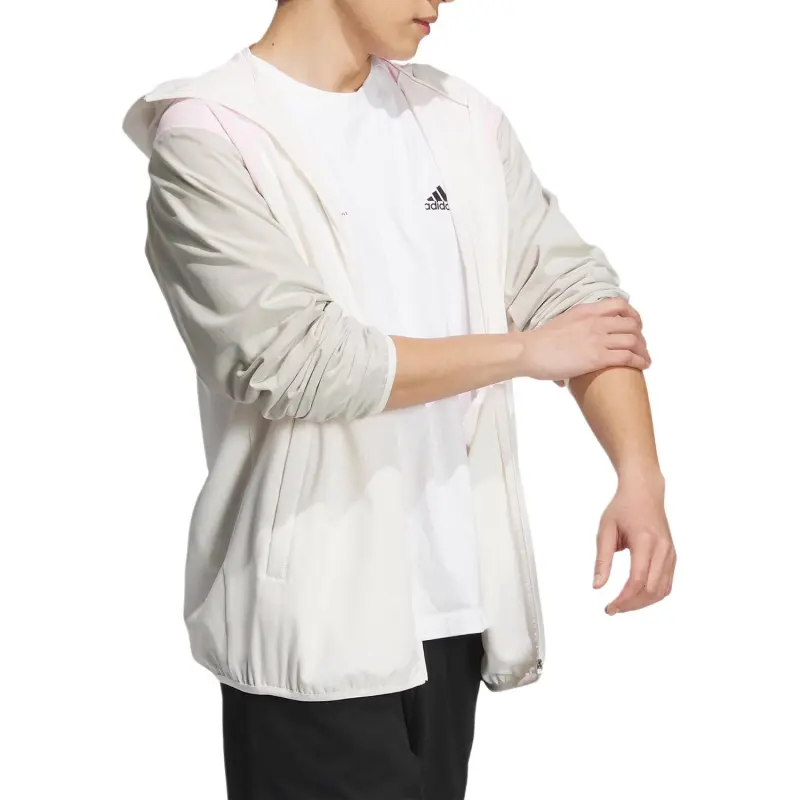 Adidas Jackets Coats Unisex Pink White-3