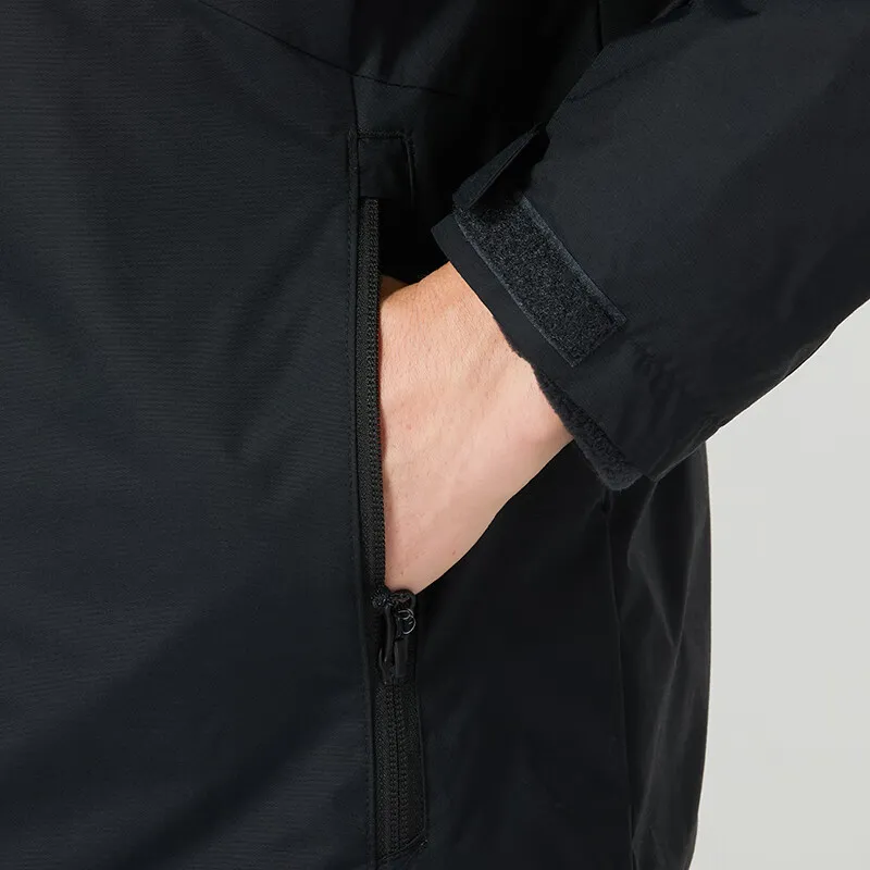 Columbia 23 Fall Outdoor Hiking Waterproof And Windproof Windbreaker Jacket Men's Black-3