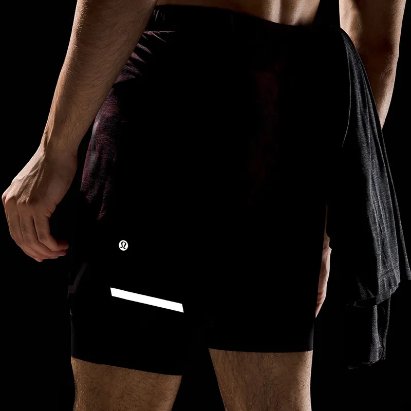 Lululemon Surge BoldLines Sports Shorts 6' Men's-6
