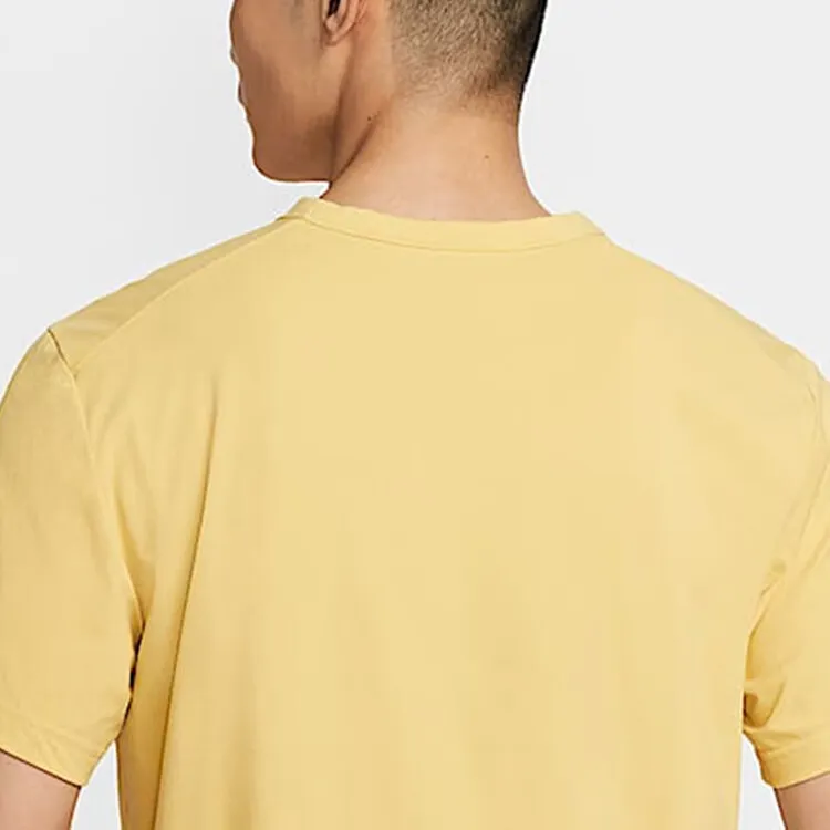 Nike HYVERSE AS M NK DF UV T Shirt Men's Yellow-4