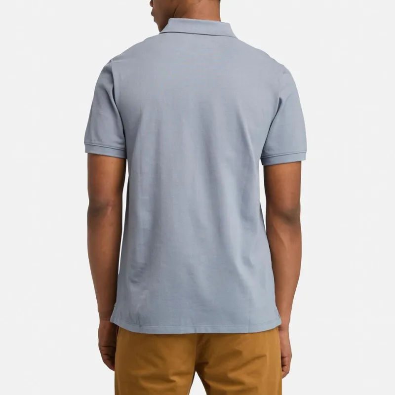Timberland Polo Shirt Men's Blue-3