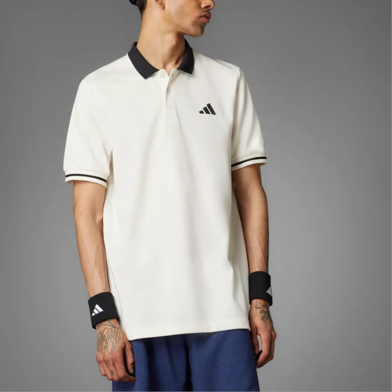 Adidas Free Shipping With AdiClub Adidas Heritage Tennis Polo Shirt-1