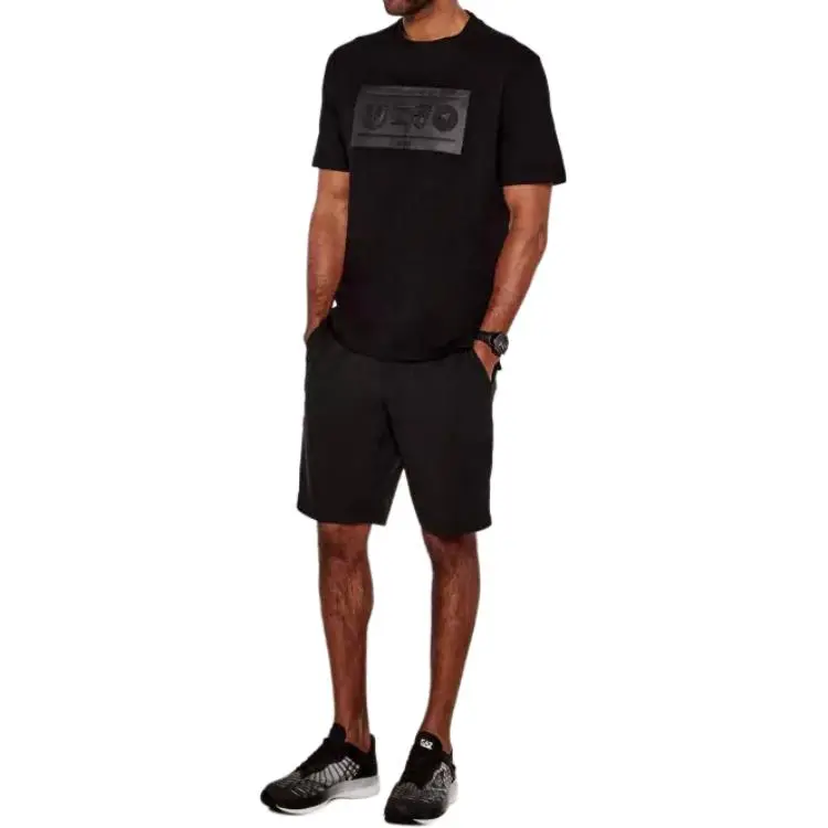 HUGO BOSS T Shirts Men Black-2
