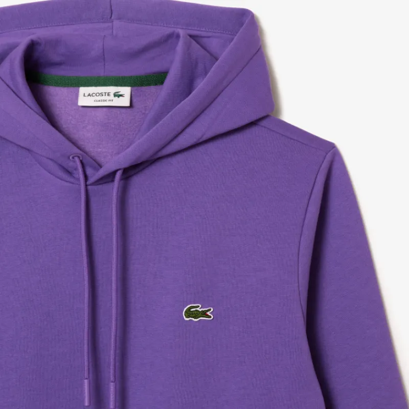 LACOSTE Logo embroidered Cotton blend Hoodie-3
