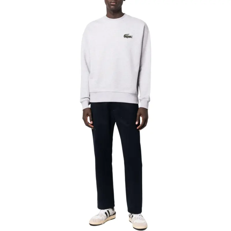 LACOSTE Logo patch Long sleeve Hoodie-4