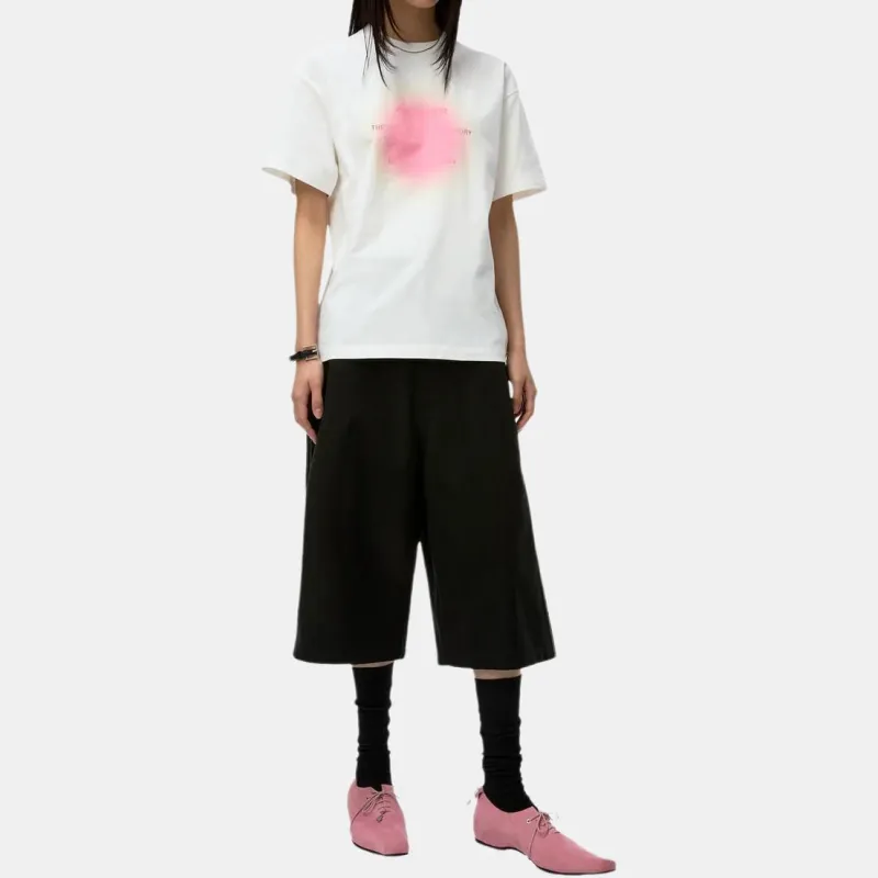 ADER ERROR Semi Oversized Fit T Shirt 'Off White'-2