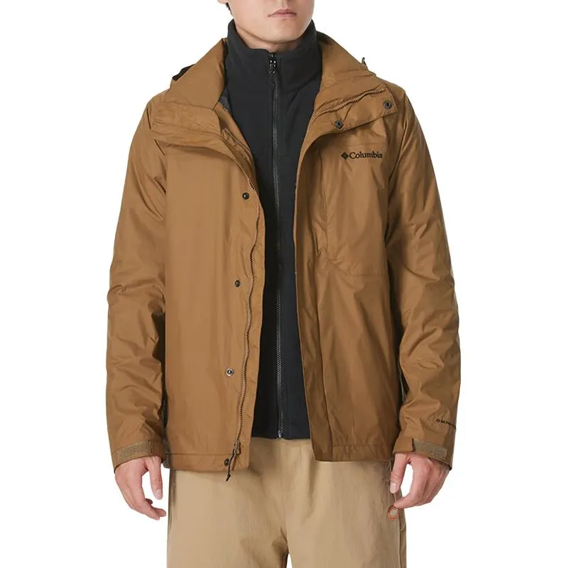 Columbia TIETON LOOP 2 Warm Windbreaker Jacket Men's Brown-2