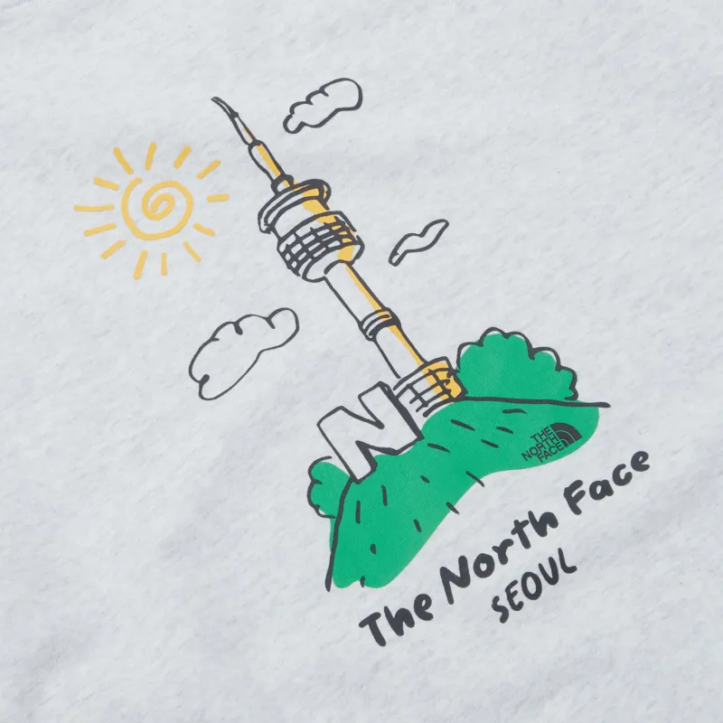 THE NORTH FACE Seoul Four Seasons Sweatshirts Sweatshirt Men's Gray-2
