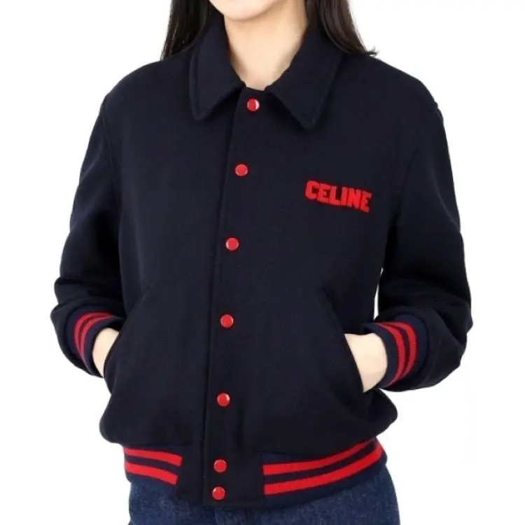 CELINE SS24 Jackets Coats Men's Navy-2