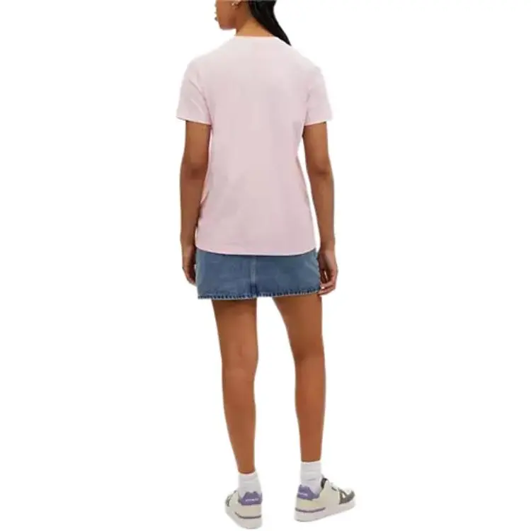 COACH Regular T Shirt Women's Pink-3