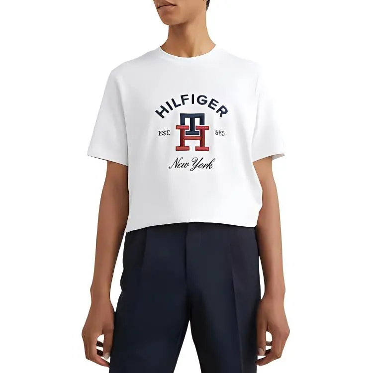 Tommy Hilfiger SS23 T Shirt Men's White-2