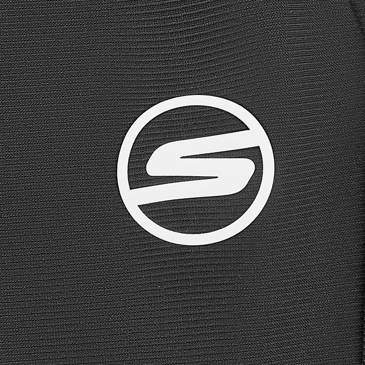 Skechers Sports Lifestyle Collection GODRI Knitted Sports Pants Women's Carbon Black-2