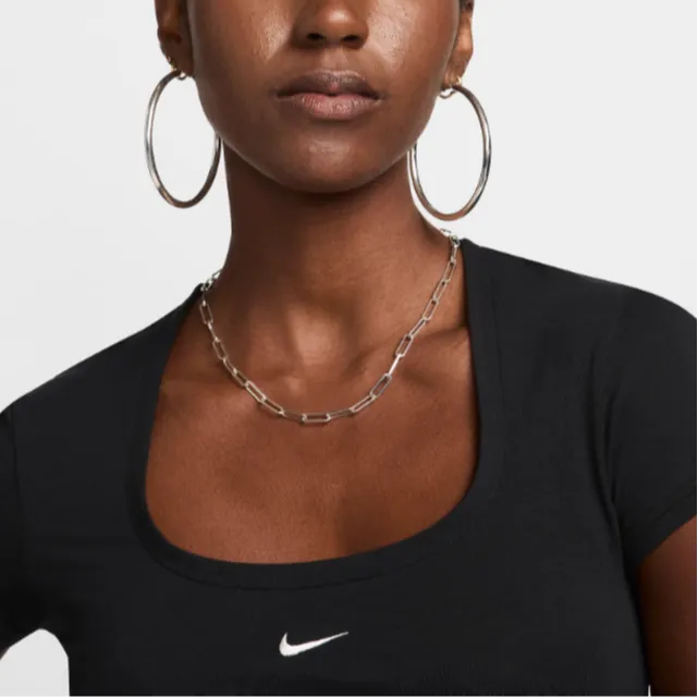 Nike Sportswear Chill Knit Women's Short Sleeve Square Neck Top-2