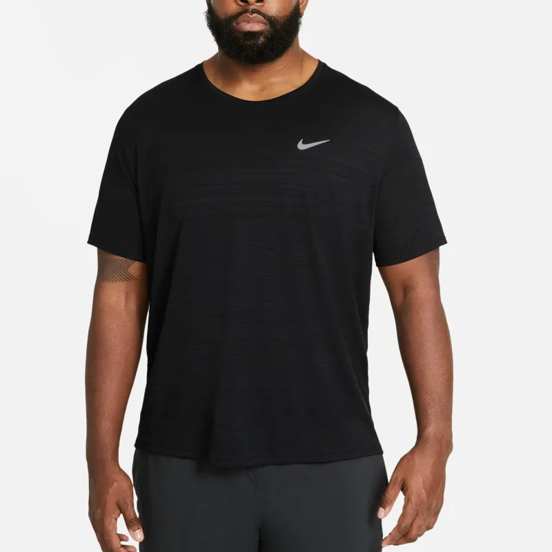 Nike DRI FIT MILER T Shirt Men's 2 Pack Black-5