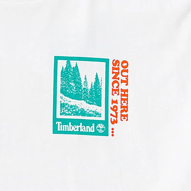 Timberland T Shirts Men White-3