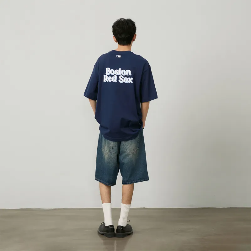 MLB SS24 T Shirt Unisex Navy Blue-2