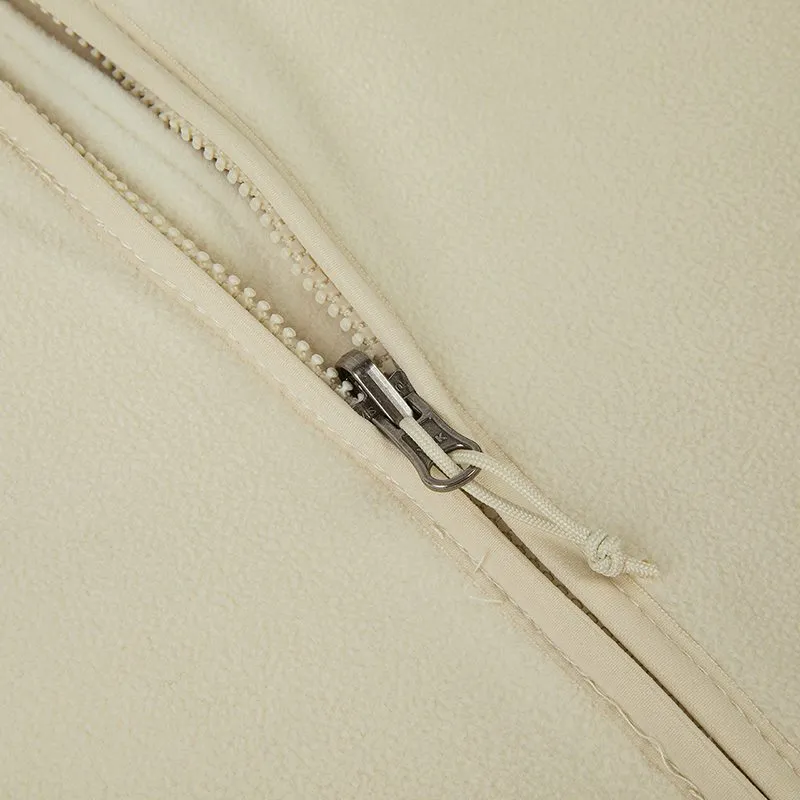 THE NORTH FACE Velvet feel Coat Women's Beige-4