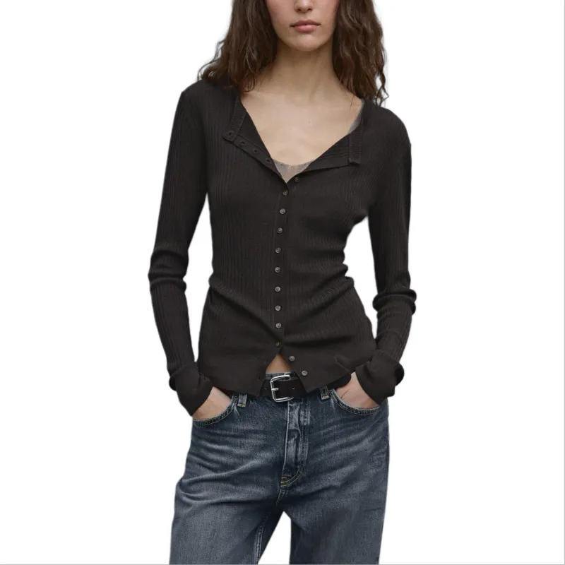 Massimo Dutti Knitwear Women's Brown-2