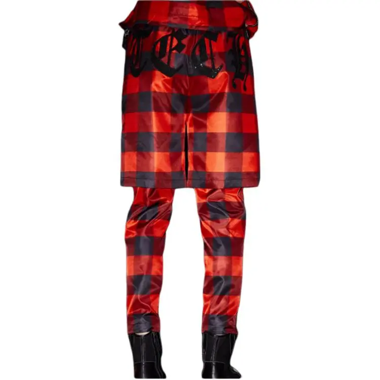 TCH Casual Pants Unisex Red-2