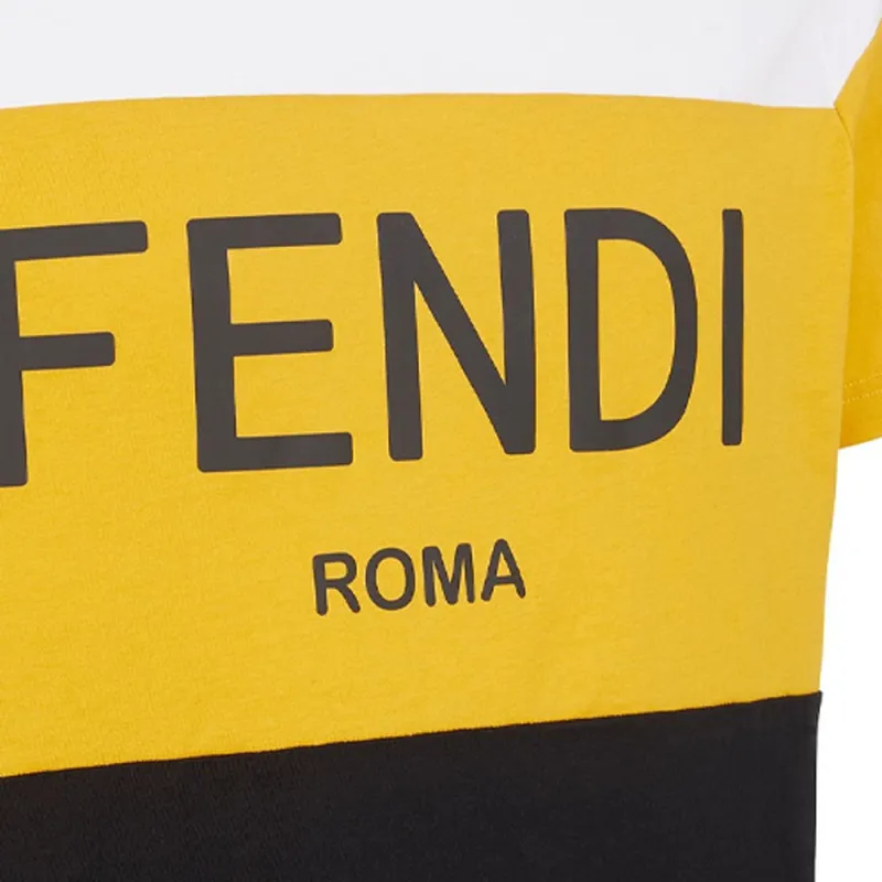 FENDI T-Shirts Men Multicolor-3
