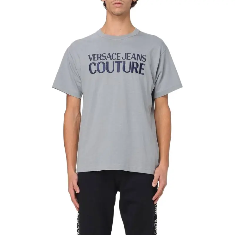 VERSACE JEANS COUTURE T Shirt Men's Medium Gray-3