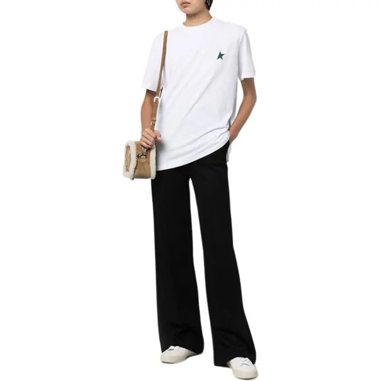 Golden Goose Logo print Short sleeved T shirt-2