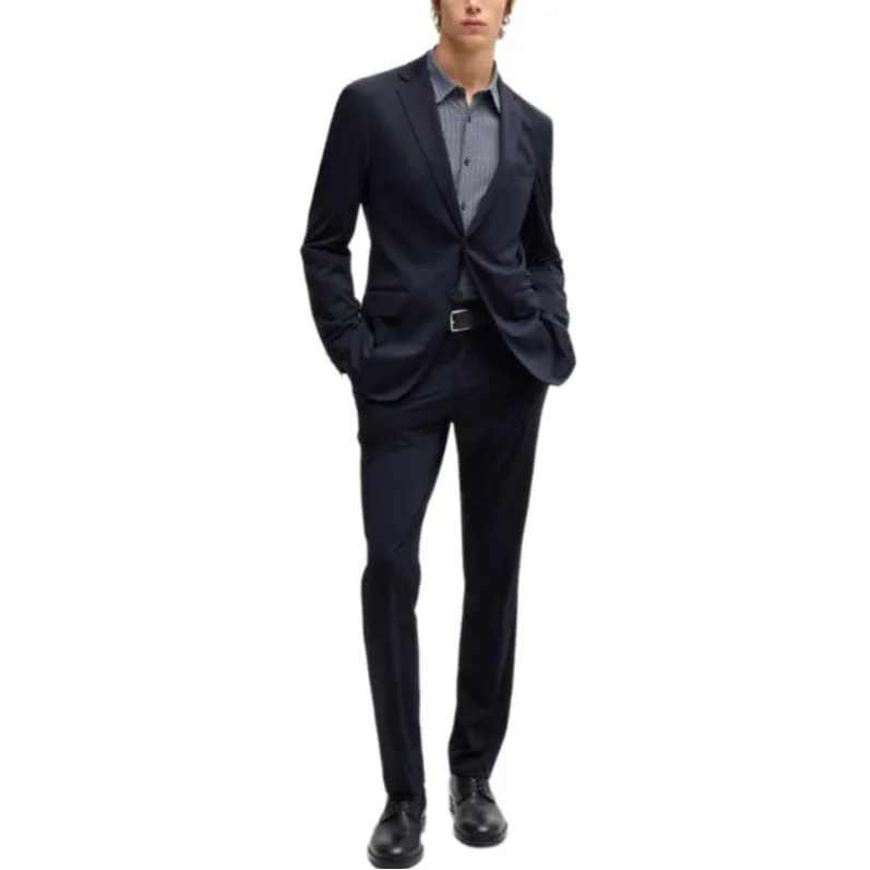 HUGO BOSS SS25 Business Suit Men's Dark Blue-1