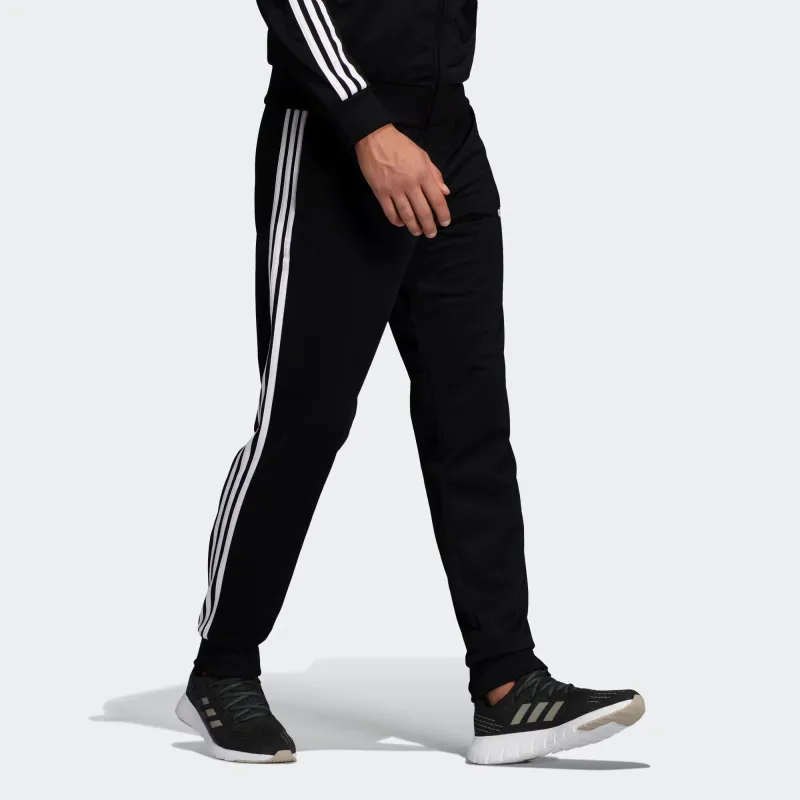 Adidas ESSENTIALS E 3S T PNT TRIC Knitted Sweatpants Men's Black-4