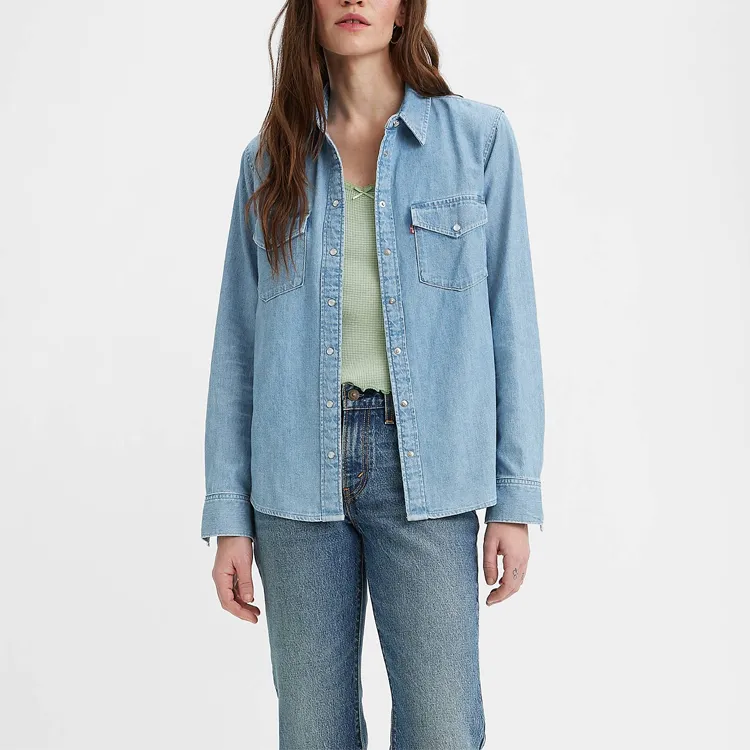 Levis Cotton Denim Shirt-2