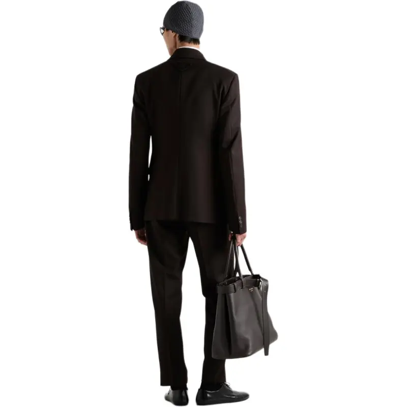 PRADA Double Breasted Tailored Blazer-3