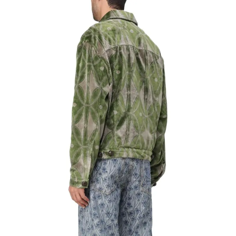 ETRO All Over Graphic Printed Buttoned Jacket-5
