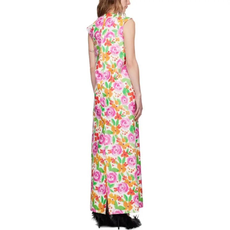 Balenciaga Sleeveless Dress Women's Pink-1