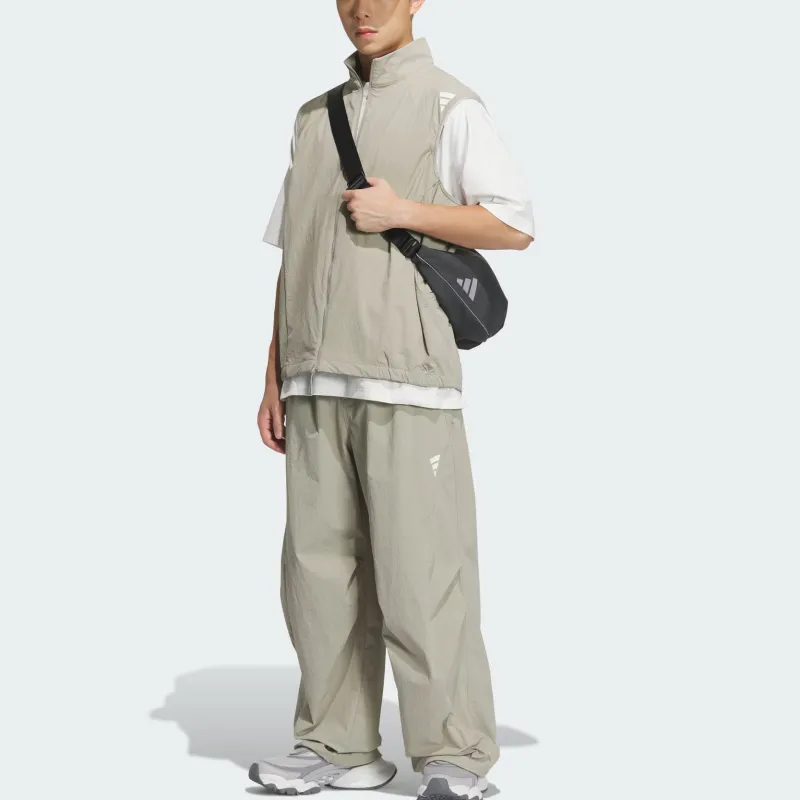 Adidas FOS Collection WOVEN TRACKSUIT BOTTOMS Casual Pants Men's Leather Gray-1