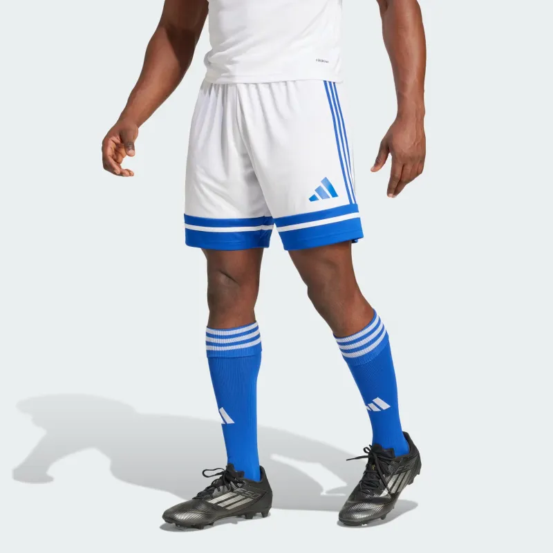 Adidas AEROREADY Soccer Bottom Men's White/Royal Blue-3