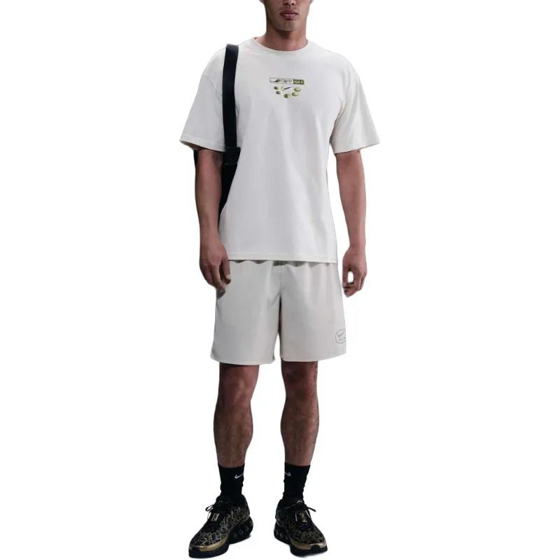 Nike Clothing T Shirts Men Gray White-1