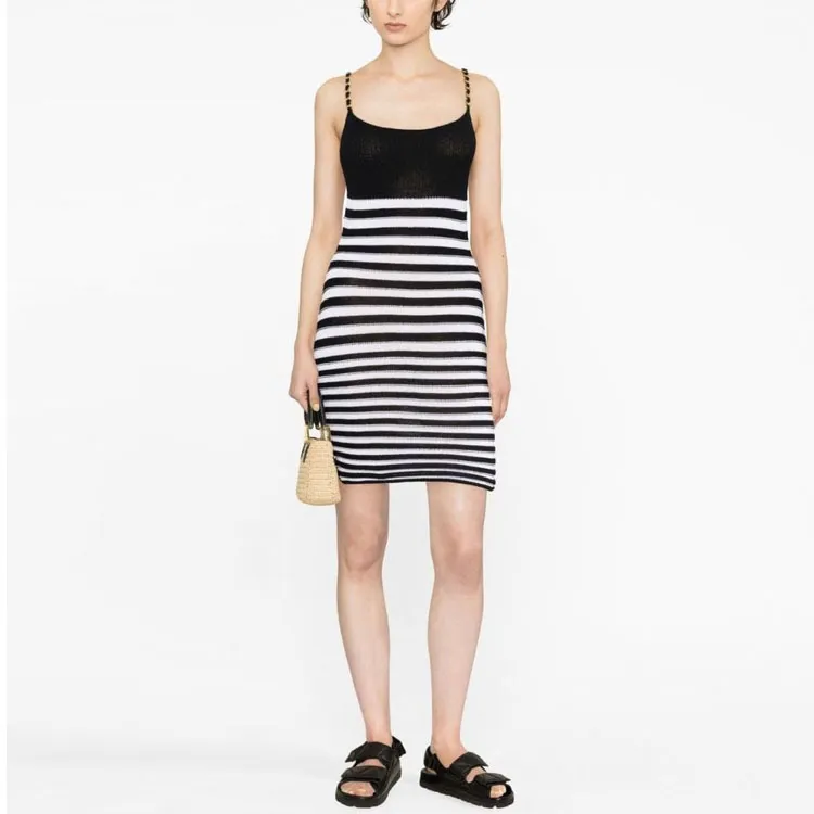 BALMAIN Sleeveless Knitted Dress-1