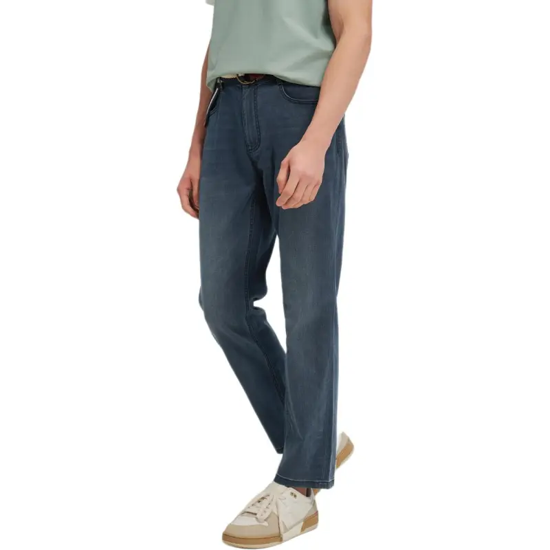 Hush Puppies Jeans Men's Denim Blue-4