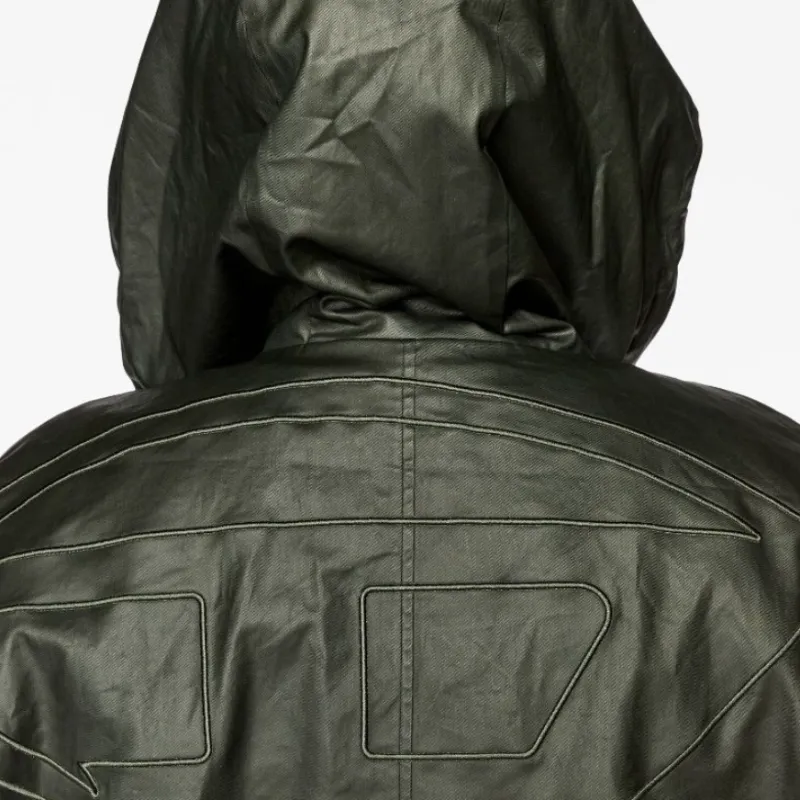 DIESEL J-Coat Hooded Long Jacket-3